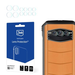 Szkło na obiektyw aparatu 3mk Lens Protection do Doogee V30/S100, 4szt