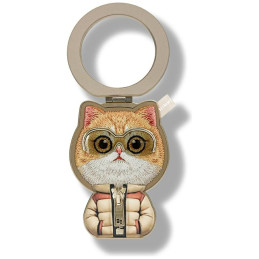 Magnetyczna zawieszka Nimmy Cool&Cute 2.0 Cat brązowy