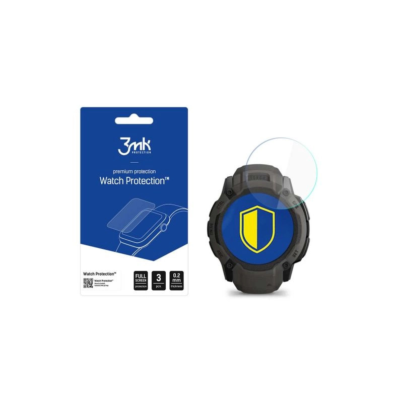 Szkło Hybrydowe 3MK FlexibleGlass Watch do Garmin Instinct 2X