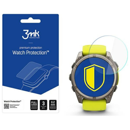 Szkło Hybrydowe 3MK FlexibleGlass Watch do Garmin Fenix 8  Solar/Sapphire 51mm