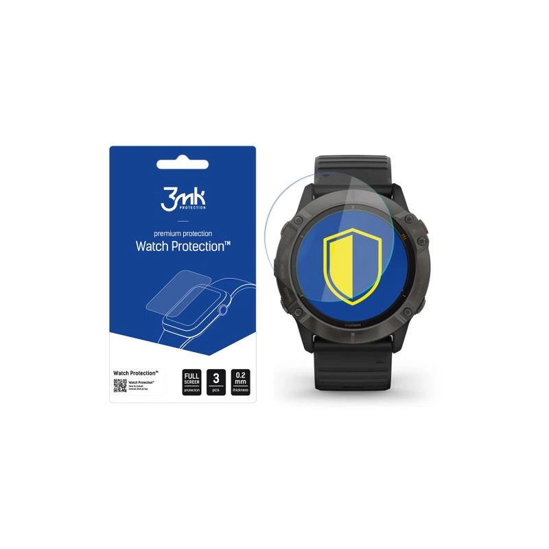 Szkło Hybrydowe 3MK FlexibleGlass Watch do Garmin Fenix 6x Pro