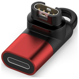 Adapter Lightning Beline do ładowania zegarków Garmin czerwony