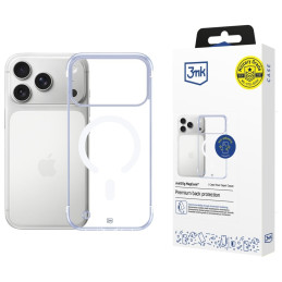 Ultralekkie etui 3MK Just20g MagCase do iPhone 17 Pro, przezroczyste