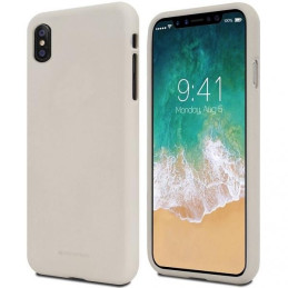 Etui Mercury Soft do Huawei Mate 20 Pro, beżowe