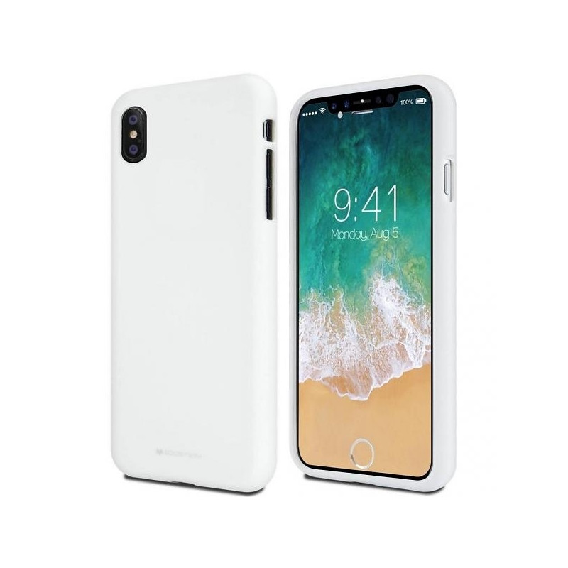 Etui Mercury Soft do Huawei Mate 20, biały
