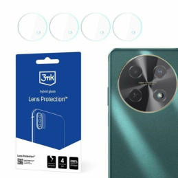 Szkło na obiektyw aparatu 3mk Lens Protection do Huawei Nova 12i, 4szt