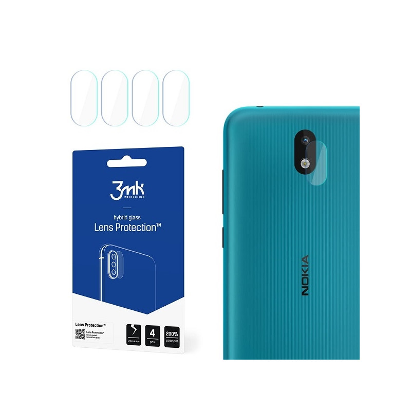 Szkło na obiektyw aparatu 3mk Lens Protection do Huawei P Smart 2020, 4szt