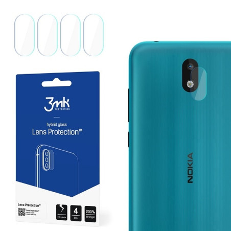Szkło na obiektyw aparatu 3mk Lens Protection do Huawei P Smart 2020, 4szt