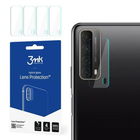 Szkło na obiektyw aparatu 3mk Lens Protection do Huawei P Smart 2021, 4szt