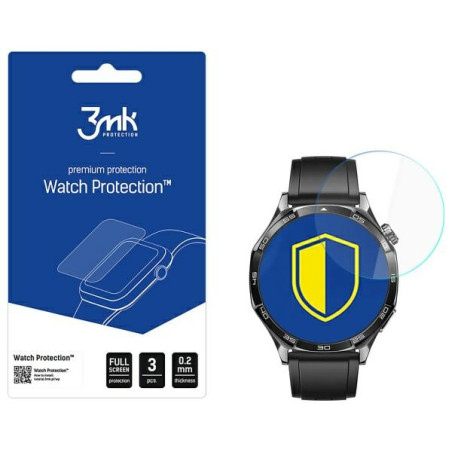 Szkło Hybrydowe 3MK FlexibleGlass Watch do Huawei Watch GT  5 Active 46mm