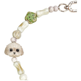 Zawieszka na torebkę handstrap Nimmy New Big Eye Cute Pets 2.0 brązowy