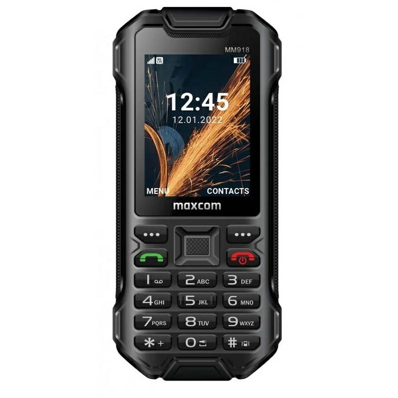Telefon komórkowy Maxcom Strong MM918 4G czarny