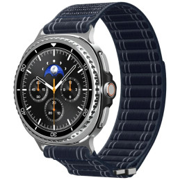 Pasek Spigen WBFO do Samsung Galaxy Watch 8 / Classic (40/44/46mm) granatowy