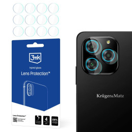 Szkło na obiektyw aparatu 3mk Lens Protection do Kruger & Matz Live 11, 4szt