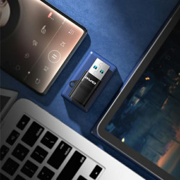 Adapter AWEI CL-13 USB-C/USB-A czarny