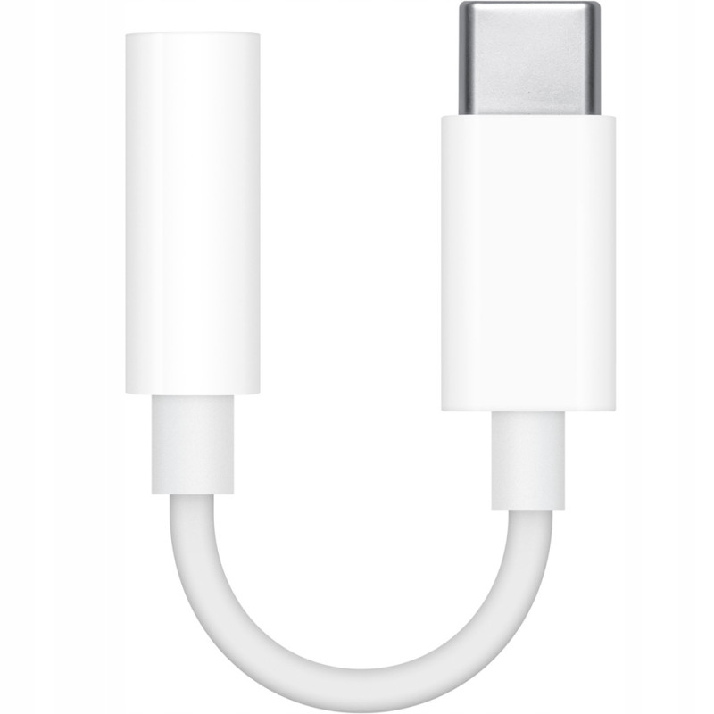 Adapter APPLE MW2Q3ZM/A USB-C na 3.5mm jack biały