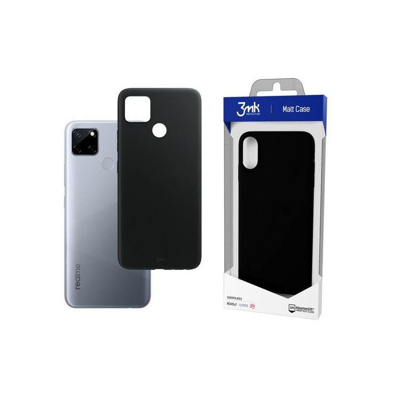 Etui 3MK Matt Case do Realme C12, czarne