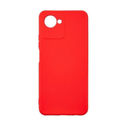 Etui Beline Silicone do Realme C30 czerwone