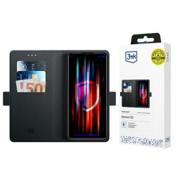 Etui 3MK Wallet Case do Realme C35, czarne