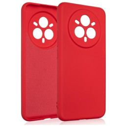Etui Beline Silicone do Realme 14 Pro+ czerwone