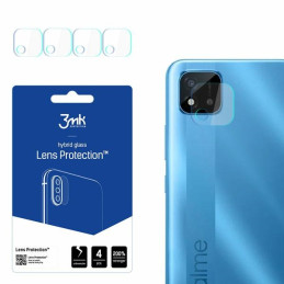 Szkło na obiektyw aparatu 3mk Lens Protection do Realme C11 2021, 4szt