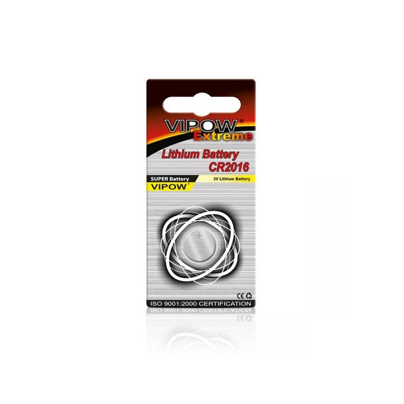 Bateria VIPOW Extreme CR2016 1szt/pcs