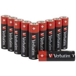 Verbatim Bateria alkaliczna AA LR6 20szt czarny