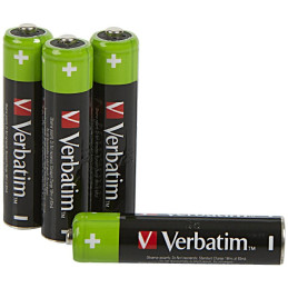 Akumulator Verbatim NiMH AAA 950mAh Premium HR03 4szt czarny