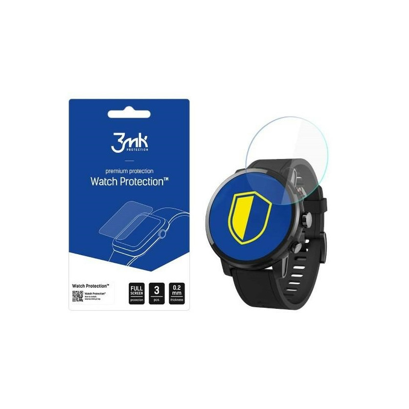 Szkło Hybrydowe 3MK FlexibleGlass Watch do Xiaomi Amazfit Stratos Plus