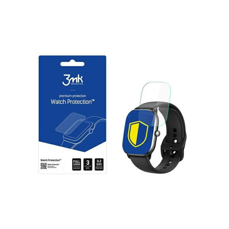 Folia na zegarek 3mk Watch Protection do Amazfit GTS 4 Mini
