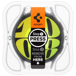 Szkło do etui + Aplikator Spigen Glas.tr EZ Fit do Galaxy Watch 7 40mm, 2 sztuki