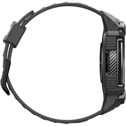 Etui z paskiem Spigen Rugged Armor Pro do Galaxy Watch 6 Classic 47mm, czarne