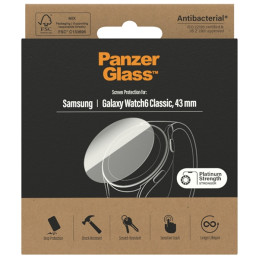 Szkło hartowane PanzerGlass Screen Protection do Galaxy Watch 6 Classic 43mm