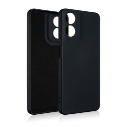 Etui Beline Silicone do Motorola Moto G04 G04s/E14 4G czarne