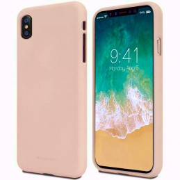 Etui Mercury Soft do Motorola Moto E6 Play różowo-piaskowy
