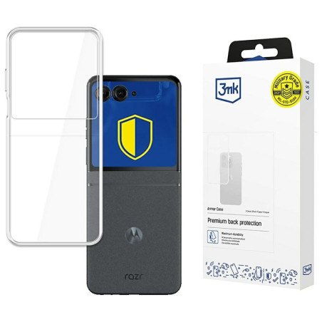 Etui 3MK Clear Case do Motorola Razr 50, przezroczyste