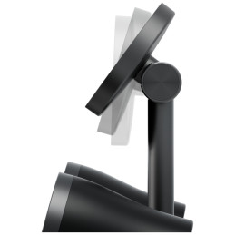 Stacja ładująca Energea Magaudio Stand 2w1 Qi2 z głośnikami stereo grafitowy