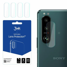 Szkło na obiektyw aparatu 3mk Lens Protection do Sony Xperia 1 III 5G, 4szt