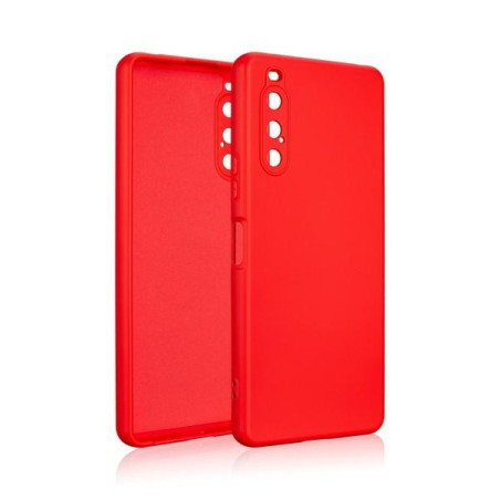 Etui Beline Silicone do Sony Xperia 10 V czerwone