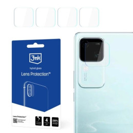 Szkło na obiektyw aparatu 3mk Lens Protection do Vivo S18/S18 Pro, 4szt