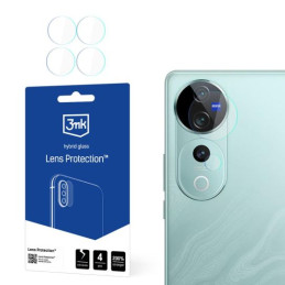 Szkło na obiektyw aparatu 3mk Lens Protection do Vivo V40, 4szt