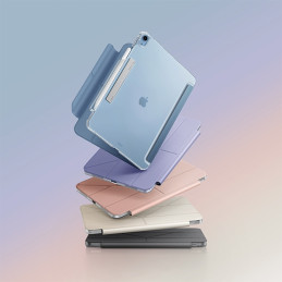 Etui UniQ Składane Camden doiPad Air 11" (2024), różowe