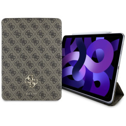 Etui Guess Magnetic 4G Big Logo do iPad Air 11" 2024, brązowy/brown