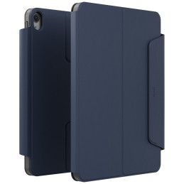 Etui UNIQ Rovus Snapmount Magnetic 360 Rotating Detachable do iPad Air 11" (M2/M3) / iPad Air 10.9" (2022/2020) granatowy