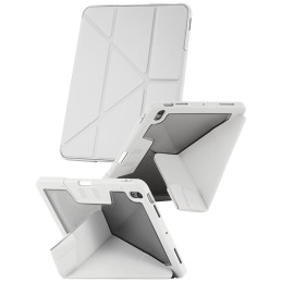 Etui Care by PanzerGlass Y fold do iPad Air 11" (2024/2025) jasnoszary