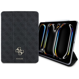 Etui Guess Magnetic 4G Big Logo do iPad Pro 11" 2024, czarne