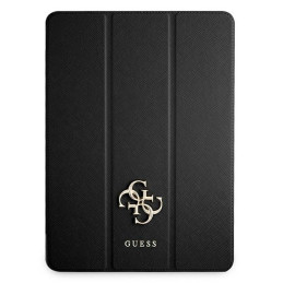 Etui z klapką Guess Saffiano Collection do iPad 12,9" 2021, czarne