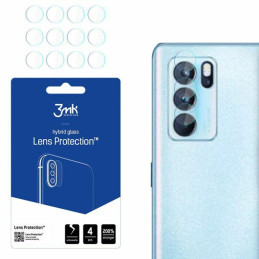 Szkło na obiektyw aparatu 3mk Lens Protection do Oppo Reno 6 Pro 5G PEPM00, 4szt