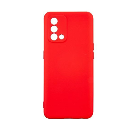 Etui Beline Silicone do Oppo Reno 6 Lite czerwone