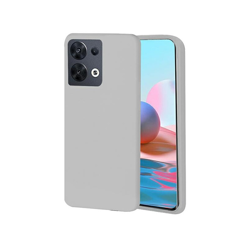 Beline Etui Candy Oppo Reno 8 przezroczysty/clear